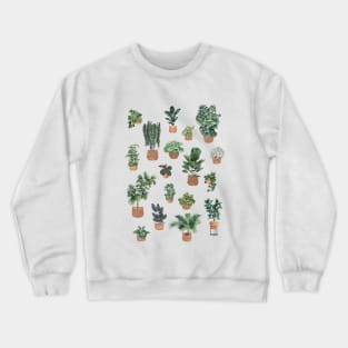 House plants collection Crewneck Sweatshirt
